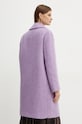 Îmbrăcăminte Weekend Max Mara palton de lana 2425016032600 violet