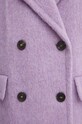 Weekend Max Mara palton de lana 2425016032600 violet