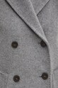 Μάλλινο παλτό Weekend Max Mara 2425016112600 γκρί