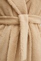 Weekend Max Mara płaszcz wełniany 2425016122600 beżowy