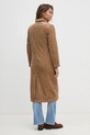 Îmbrăcăminte United Colors of Benetton palton din velur 2HKTDN06L maro