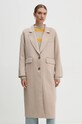 Пальто American Vintage DADO17KH24 бежевий AW24