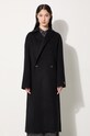 Kenzo cappotto in lana Long Cashemere Coat FE62MA2169WA.99 nero