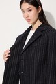 Vlnený kabát Kenzo Tennis Stripes Pea Coat FE62MA2209GM.99