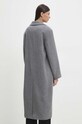 Odzież Marc O'Polo płaszcz wełniany 408029971269 szary