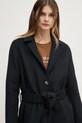 Pepe Jeans palton de lana BRENDA bleumarin PL402479