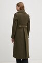 Oblečení Vlněný kabát Barbour Reva Wool Military Coat LWO0234 zelená