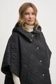 Vesta Barbour Astor Quilted Cape černá LQU1746