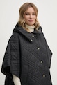 Vesta Barbour Astor Quilted Cape černá LQU1746