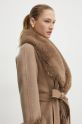 Vlněný kabát Marciano Guess LILIANA béžová 4BGL10.7125A