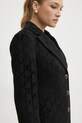 Vlněný kabát Marciano Guess LINDA černá 4BGL03.7177A