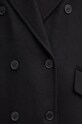 Вовняне пальто Twinset 242TT2203 чорний