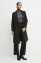 Twinset płaszcz 242TT2151 czarny AW24