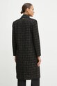 Odzież Twinset płaszcz 242TT2151 czarny