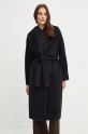 Marella cappotto in lana 2423016112200 nero AW24