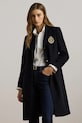 Lauren Ralph Lauren płaszcz wełniany pozostałe granatowy 297958509