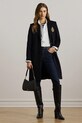 Lauren Ralph Lauren płaszcz wełniany 297958509 granatowy