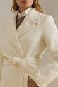Вовняне пальто Lauren Ralph Lauren бежевий 297962169