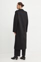 Одяг Пальто з домішкою вовни Boss Orange 50524463 чорний
