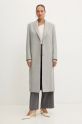 BOSS cappotto in lana grigio 50524472