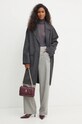 BOSS palton de lana 50528108 gri AW24