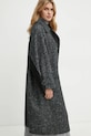 Пальто с примесью шерсти MAX&Co. серый 2426016014200