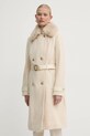 Kabát Guess AMELIA W4BL46.WGKI2 béžová NC24