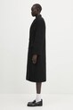 Lacoste wool coat BF3527 black AW24