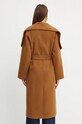 Ρούχα Μάλλινο παλτό Ivy Oak IO111048 καφέ