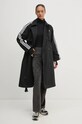 adidas Originals palton Tcoat Twill IZ0381 negru AW24
