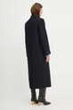 Oblečenie Vlnený kabát Ivy Oak IO111135 tmavomodrá