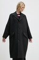 Пальто MM6 Maison Margiela чорний S62AA0087.M35222