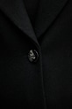 Sisley płaszcz wełniany 2JJYLN04Z czarny