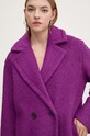 Desigual palton din lana AMBERES violet 24WWEW50