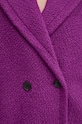 Desigual palton din lana AMBERES 24WWEW50 violet