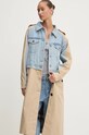 Пальто Desigual RIGA бежевый 24WWEWBU