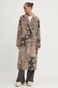Ρούχα Παλτό Desigual NIZA 24WWEW60 μπεζ