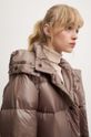 MMC STUDIO geacă de puf ICELAND ICELAND.COAT maro