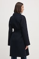 Oblečení Vlněný kabát Tommy Hilfiger WW0WW43603 námořnická modř
