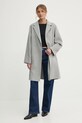 Tommy Hilfiger palton de lână WW0WW43603 gri NC24