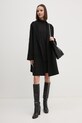 Шерстяное пальто Tommy Hilfiger WW0WW43603 чёрный NC24