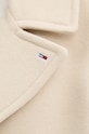 Пальто з домішкою вовни Tommy Jeans DW0DW19752 бежевий