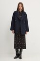 Tommy Jeans palton din lana DW0DW19752 bleumarin AW24