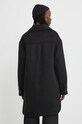 Oblečení Kabát s příměsí vlny Tommy Jeans DW0DW19831 černá