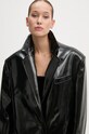 MSGM płaszcz 3742MDC07.247800 czarny