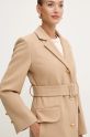 Patou cappotto in lana CO0240003 beige