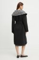 Karl Lagerfeld cappotto in cotone double face 246W1502 nero