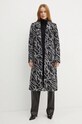 Karl Lagerfeld palton de lana 246W1503 gri AW24