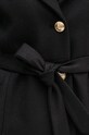Gaudi palton din lana 421FD35005 negru