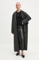AERON palton de lana CO118453 gri AW24